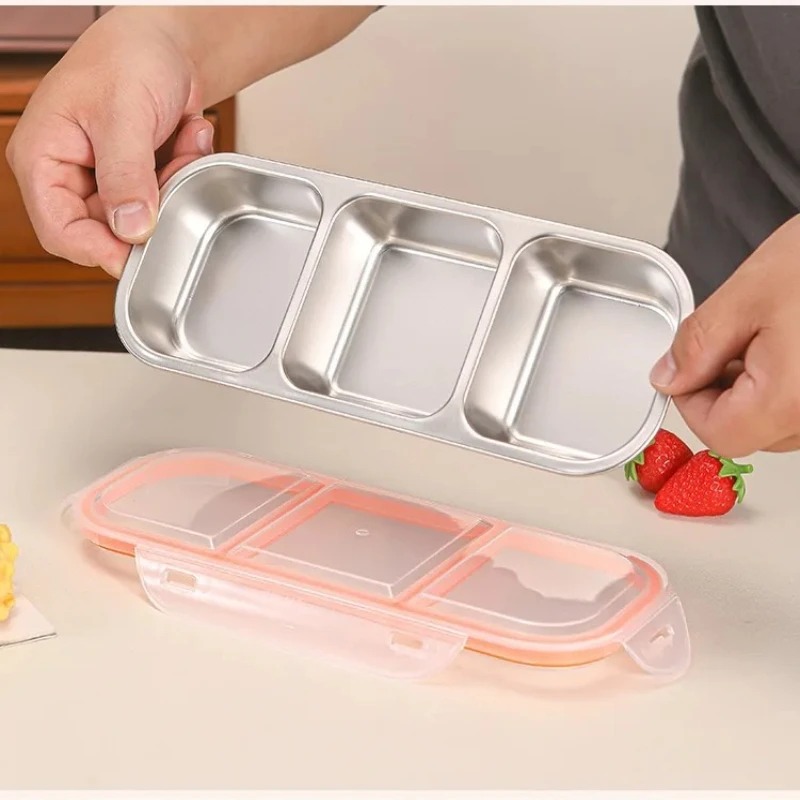Bento Box - 304 çelik taze saklama kutusu, bento