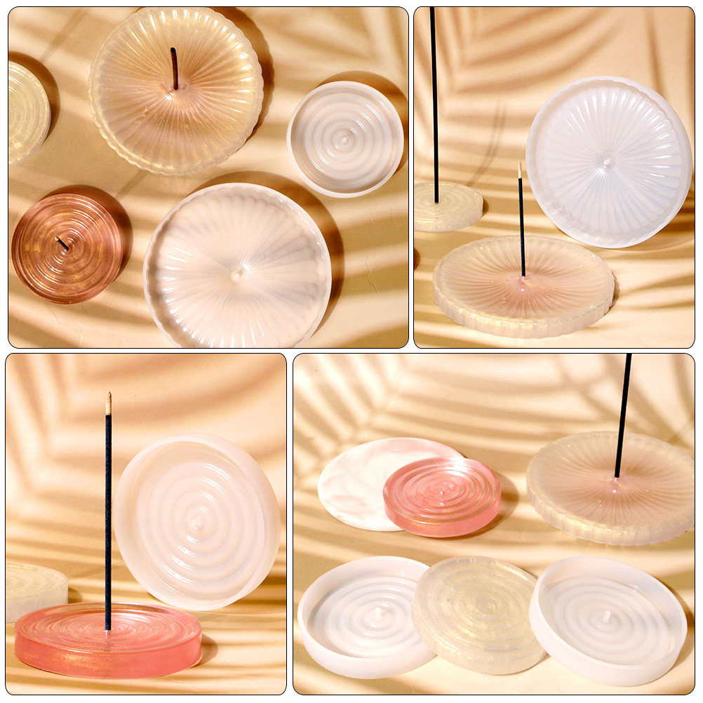 Incense Holder - 2 Adet Silikon Tütsü Çubuğu Kalıbı,