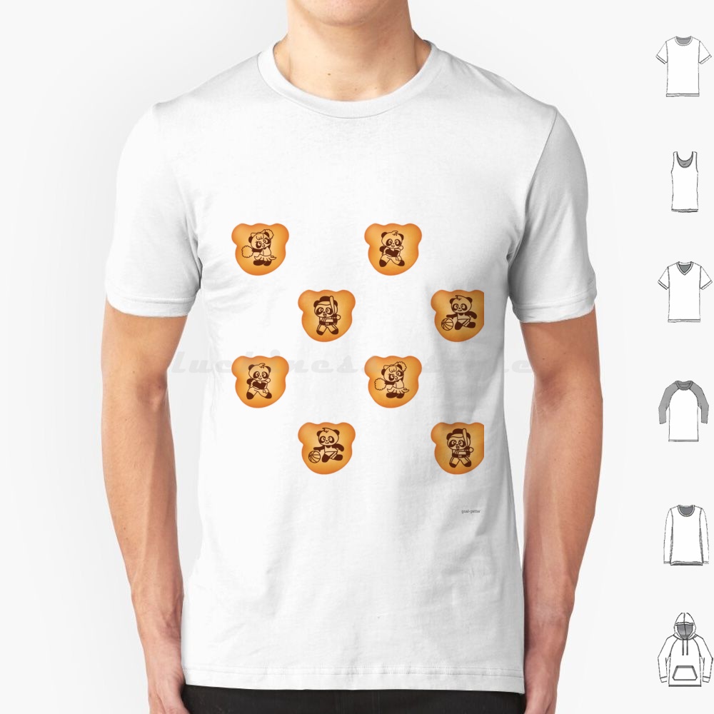 Japanese Snacks - Hello Panda Bisküvi Tişörtü 6xl Pamuklu