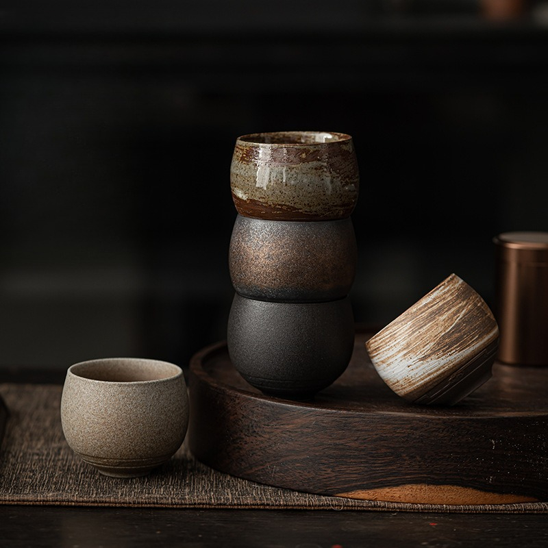 Japanese Pottery - Kung Fu Çay Seti, Japon Seramik