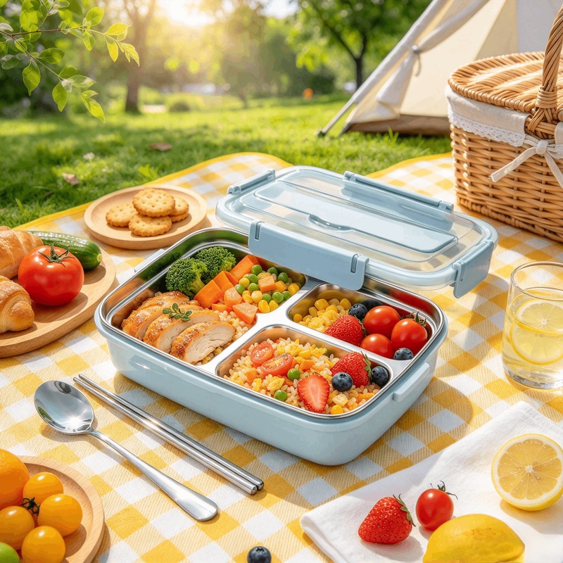 Sızdırmaz Paslanmaz Çelik Öğle - Bento Box incelemesi ve fiyatı