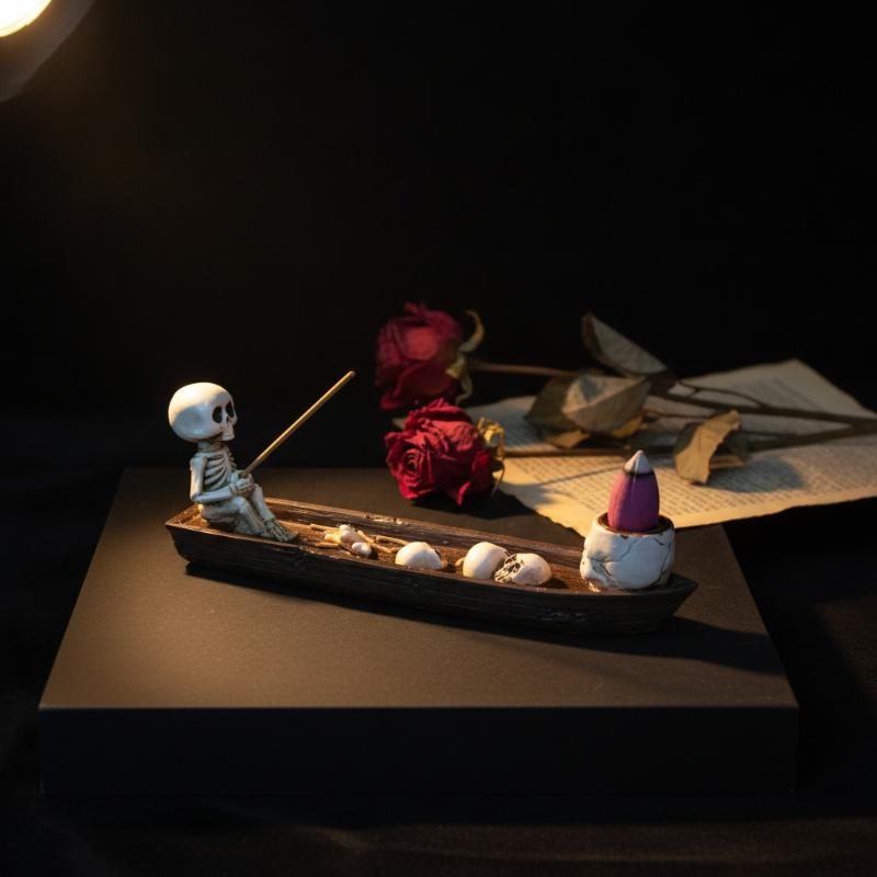 Kafatası Tasarımlı Tütsü Tutuc - Incense Holder incelemesi ve fiyatı