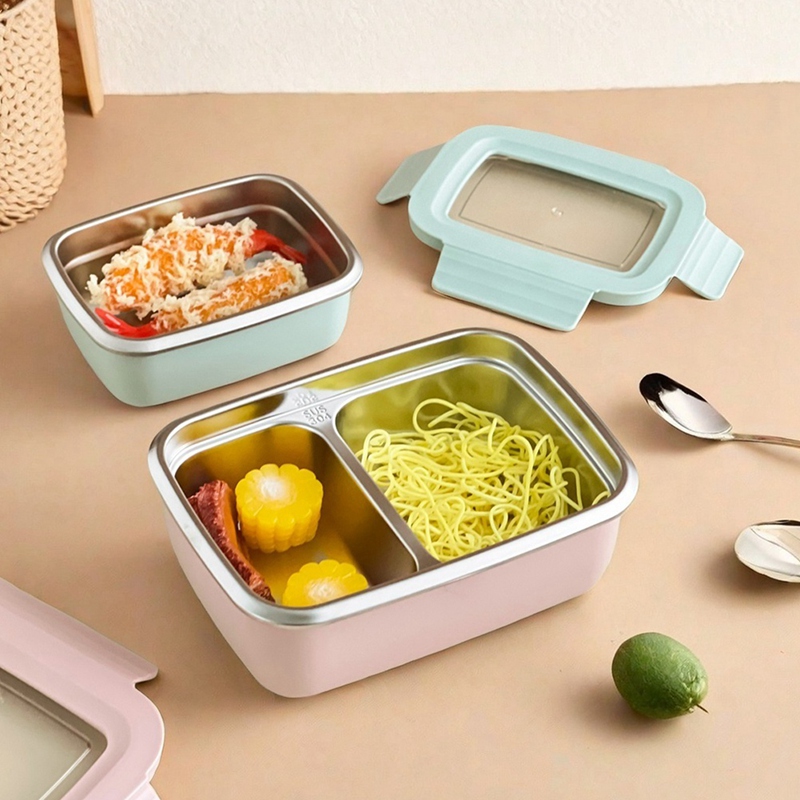 304 Paslanmaz Çelik Bölünmüş B - Bento Box incelemesi ve fiyatı