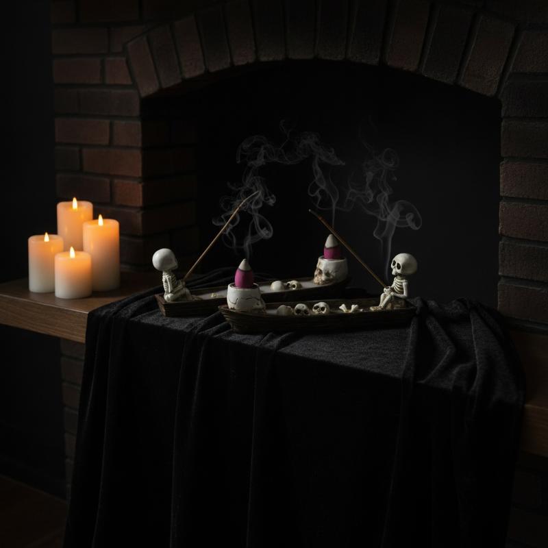 Kafatası Şeklinde Tütsü Tutucu - Incense Holder incelemesi ve fiyatı